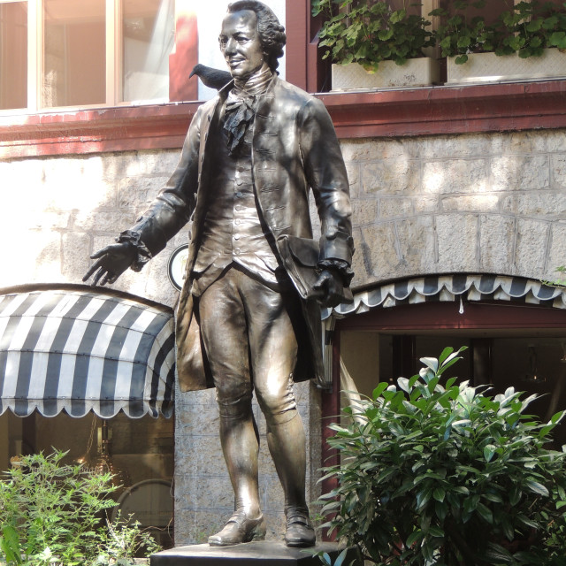 "Basel, Switzerland - a statue" by Amit Mendelsohn - £50.00 "Basel, Switzerland - a statue" stock image