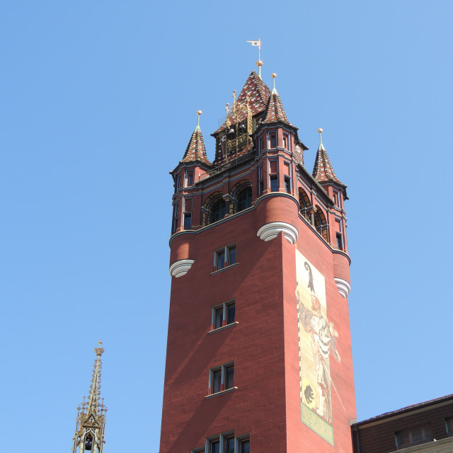 "Basel, Switzerland - city hall" by Amit Mendelsohn - £50.00 "Basel, Switzerland - city hall" stock image
