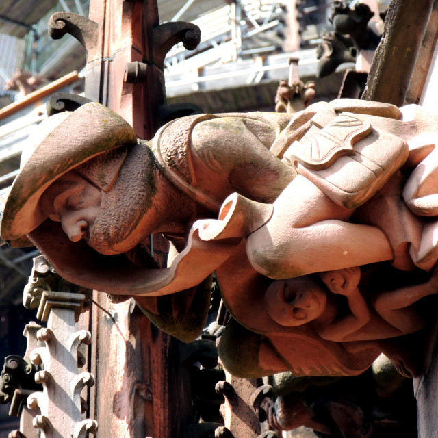 "Freiburg, Germany - Gargoyles" by Amit Mendelsohn - £50.00 "Freiburg, Germany - Gargoyles" stock image