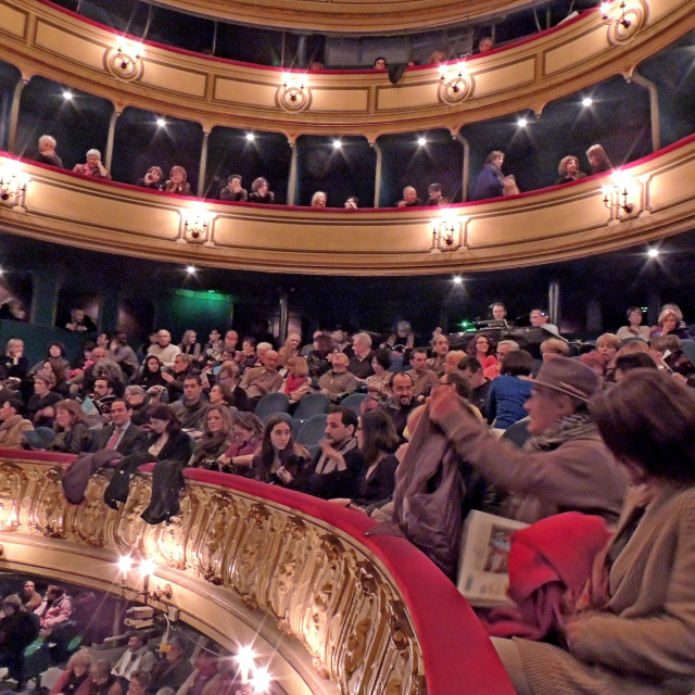 "The gymnase theatre" by Amit Mendelsohn - £50.00 "The gymnase theatre" stock image