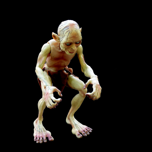 "Gollum" stock image