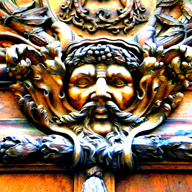"Aix en provence - old door" by Amit Mendelsohn - £50.00 "Aix en provence - old door" stock image