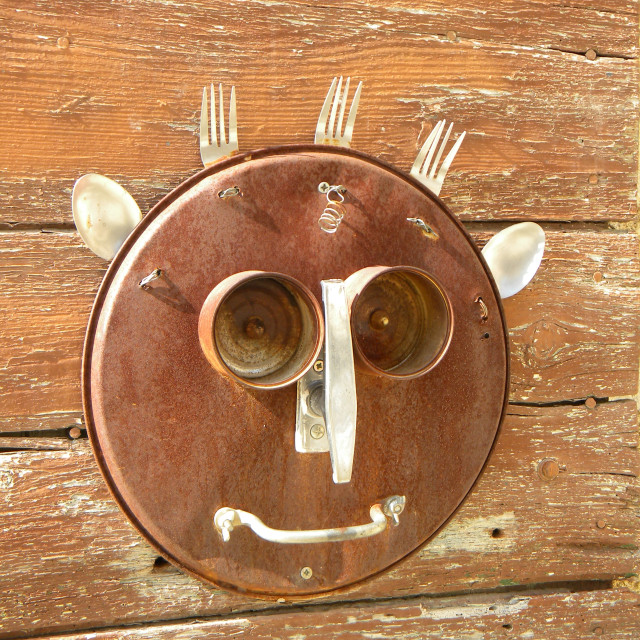 "A creative door handle" by Amit Mendelsohn - £50.00 "A creative door handle" stock image
