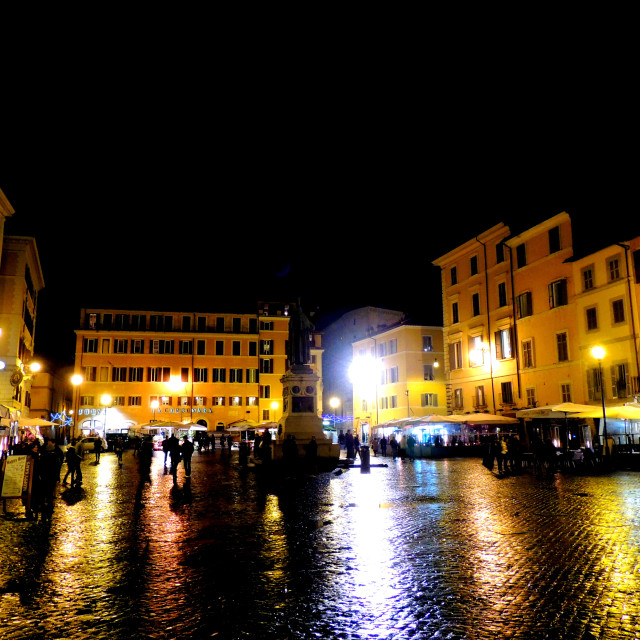 "Piazza Navona" by Amit Mendelsohn - £50.00 "Piazza Navona" stock image