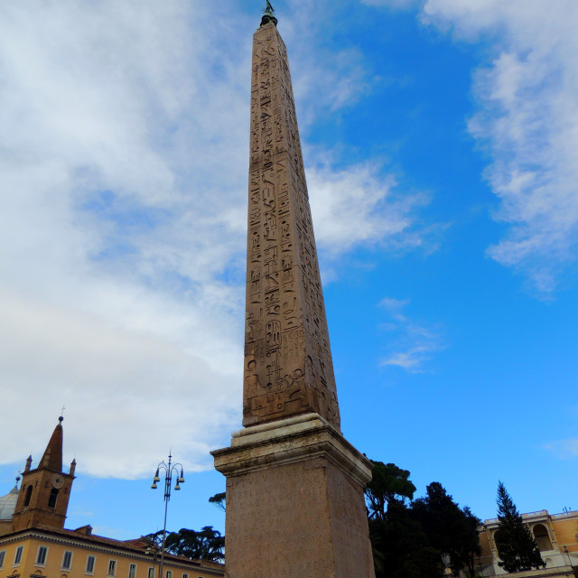 "An Obelisk in Rome" by Amit Mendelsohn - £50.00 "An Obelisk in Rome" stock image