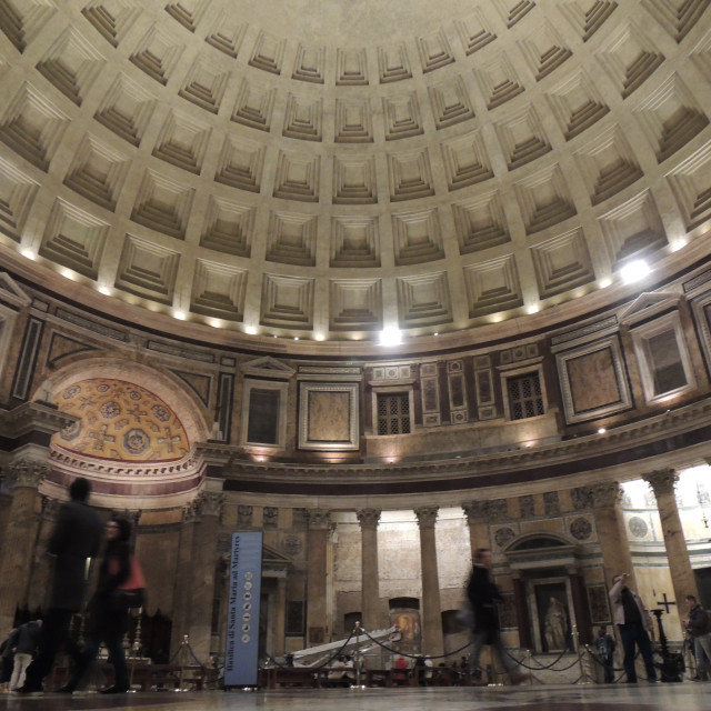 "The Pantheon" by Amit Mendelsohn - £50.00 "The Pantheon" stock image