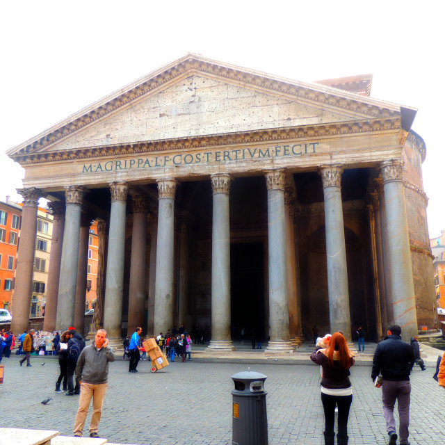 "The Pantheon" by Amit Mendelsohn - £50.00 "The Pantheon" stock image