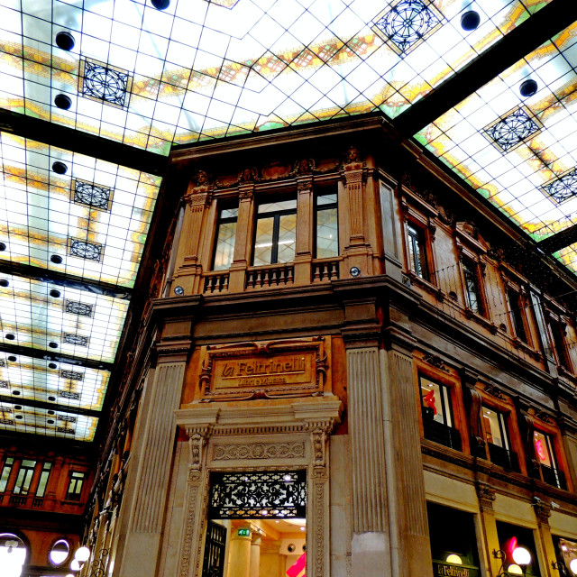 "The shopping center in Rome heart" by Amit Mendelsohn - £50.00 "The shopping center in Rome heart" stock image