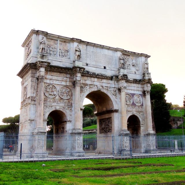 "The arch of Constantin" by Amit Mendelsohn - £50.00 "The arch of Constantin" stock image