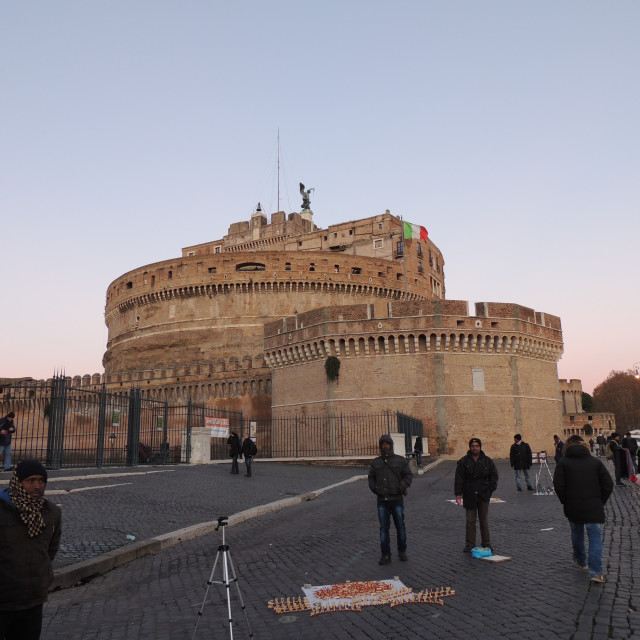 "Castelo st. Angelo" by Amit Mendelsohn - £50.00 "Castelo st. Angelo" stock image
