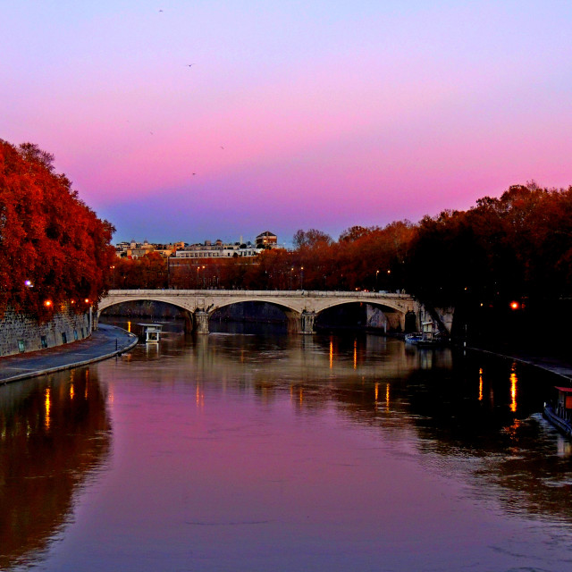 "The Tiber" stock image