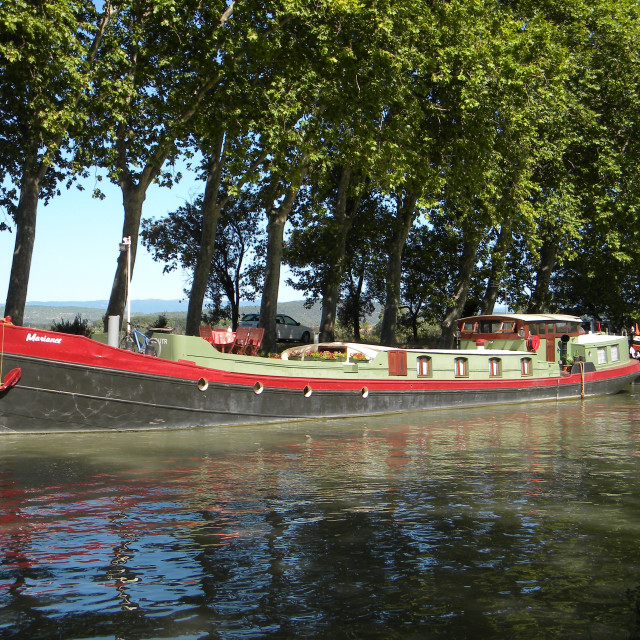 "Canal de Midi" by Amit Mendelsohn - £50.00 "Canal de Midi" stock image