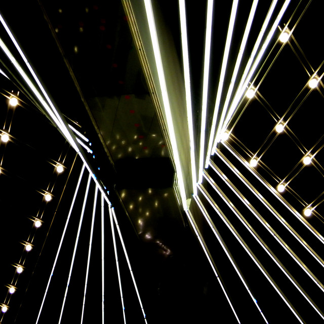 "Lights in the palais de congress" by Amit Mendelsohn - £50.00 "Lights in the palais de congress" stock image