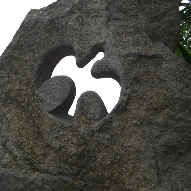 "Minerve, Hérault, France - Cathars symbol" by Amit Mendelsohn - £50.00 "Minerve, Hérault, France - Cathars symbol" stock image