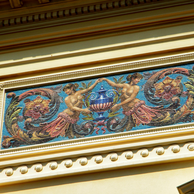 "Monaco - Mosaic" by Amit Mendelsohn - £50.00 "Monaco - Mosaic" stock image