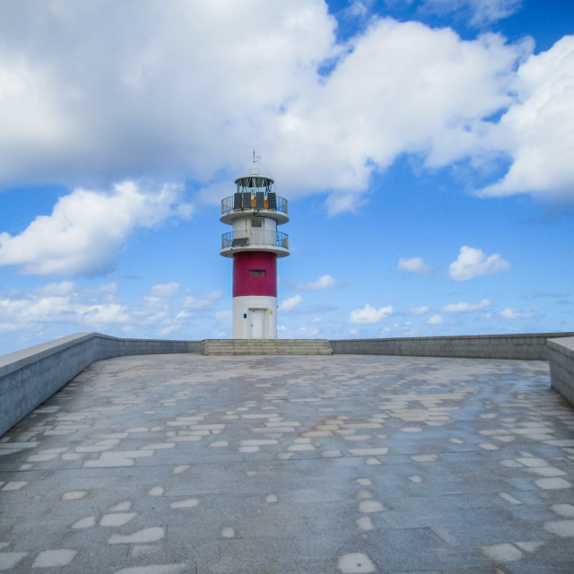 "Lighthouse, Spain" stock image