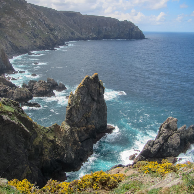 "Cabo Ortegal, Galicia" stock image