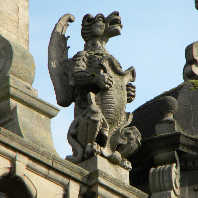 "Gargoyles IN Oxford 2" by Amit Mendelsohn - £50.00 "Gargoyles IN Oxford 2" stock image