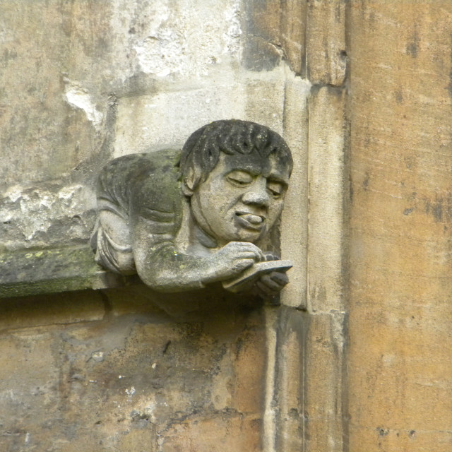 "Gargoyles IN Oxford 9" by Amit Mendelsohn - £50.00 "Gargoyles IN Oxford 9" stock image