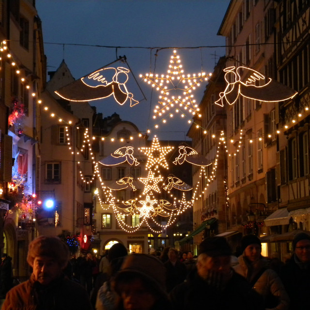 "Christmas light - Strasburg" by Amit Mendelsohn - £50.00 "Christmas light - Strasburg" stock image