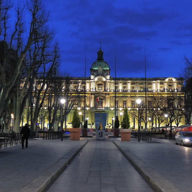 "The Prefecture - Marseille" by Amit Mendelsohn - £50.00 "The Prefecture - Marseille" stock image
