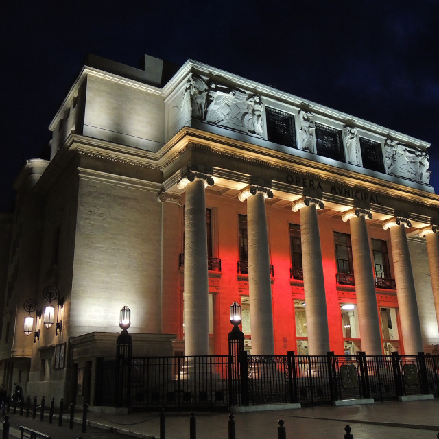 "The Opera de Marseille" by Amit Mendelsohn - £50.00 "The Opera de Marseille" stock image
