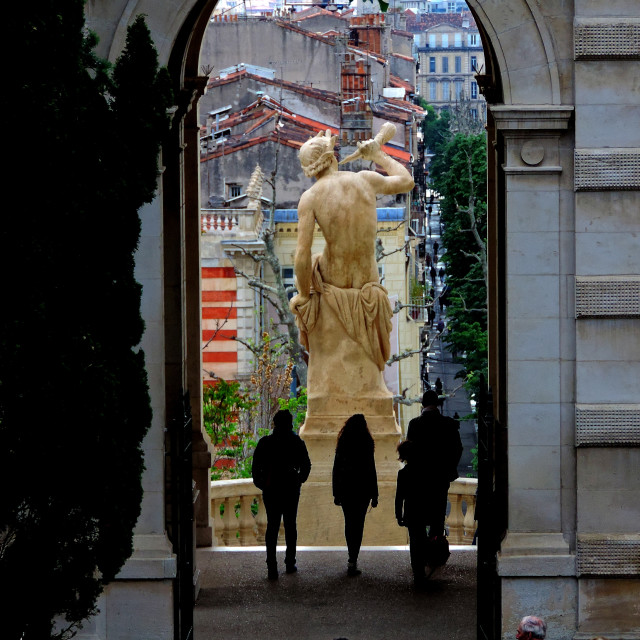 "Longchamp Palace 6" by Amit Mendelsohn - £50.00 "Longchamp Palace 6" stock image