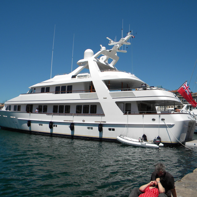 "Yacht 7" by Amit Mendelsohn - £50.00 "Yacht 7" stock image