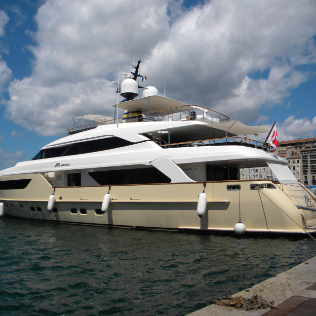 "Yacht 8" by Amit Mendelsohn - £50.00 "Yacht 8" stock image