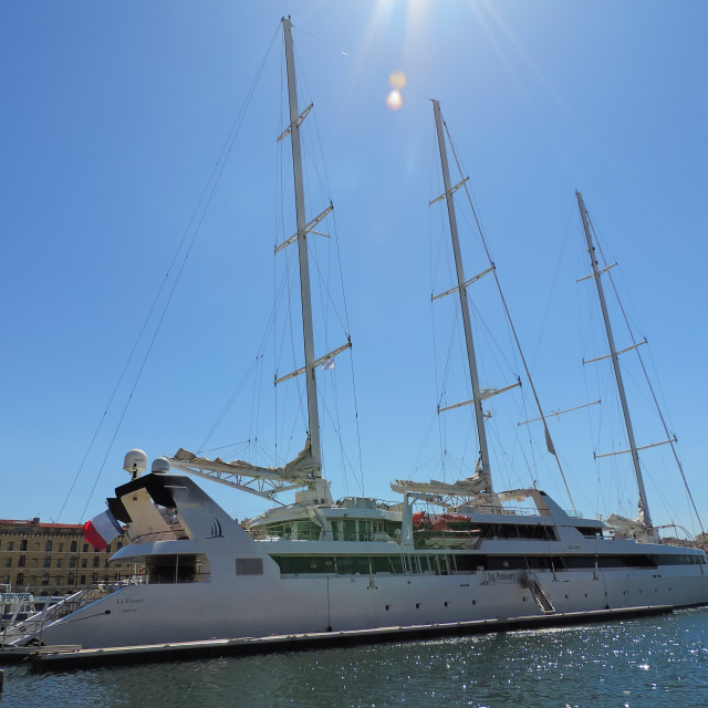 "Yacht 6" by Amit Mendelsohn - £50.00 "Yacht 6" stock image
