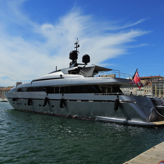 "Yacht 5" by Amit Mendelsohn - £50.00 "Yacht 5" stock image