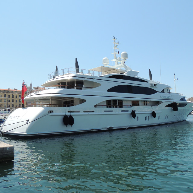 "Yacht 10" by Amit Mendelsohn - £50.00 "Yacht 10" stock image