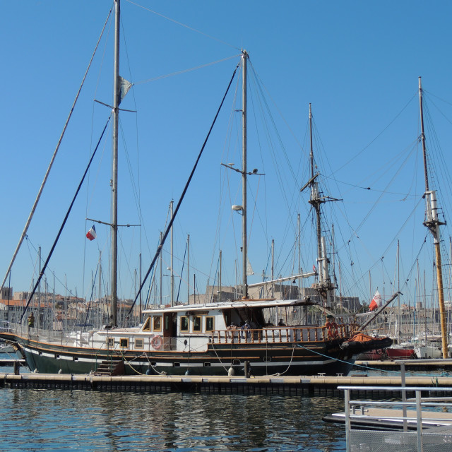 "Yacht" by Amit Mendelsohn - £50.00 "Yacht" stock image