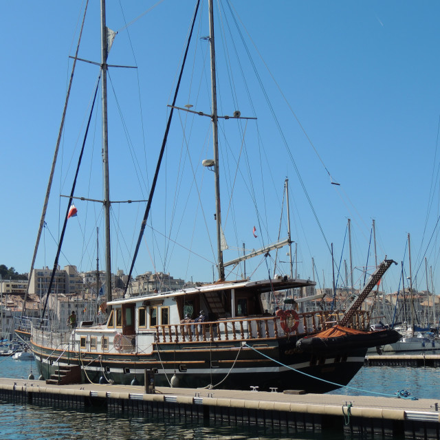 "Yacht" by Amit Mendelsohn - £50.00 "Yacht" stock image