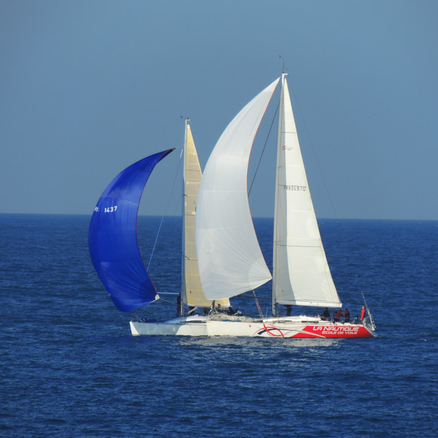 "Sail boat" by Amit Mendelsohn - £50.00 "Sail boat" stock image