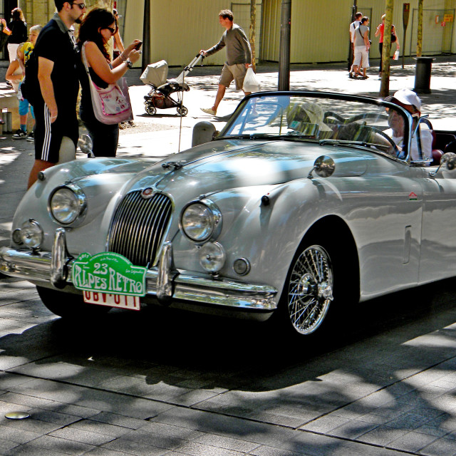 "Jaguar XK150" by Amit Mendelsohn - £50.00 "Jaguar XK150" stock image