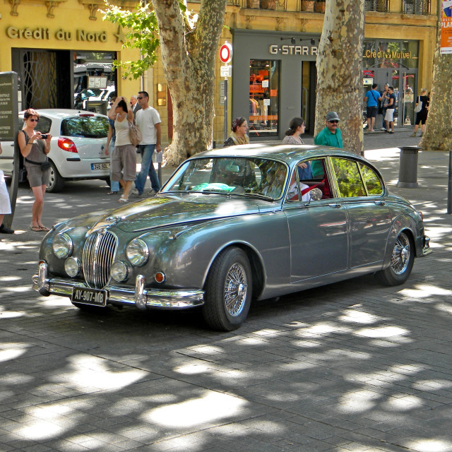 "Jaguar Mark 2" stock image