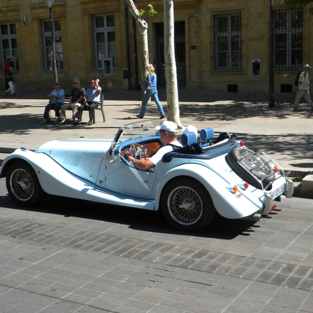 "Morgan Roadstar" by Amit Mendelsohn - £50.00 "Morgan Roadstar" stock image