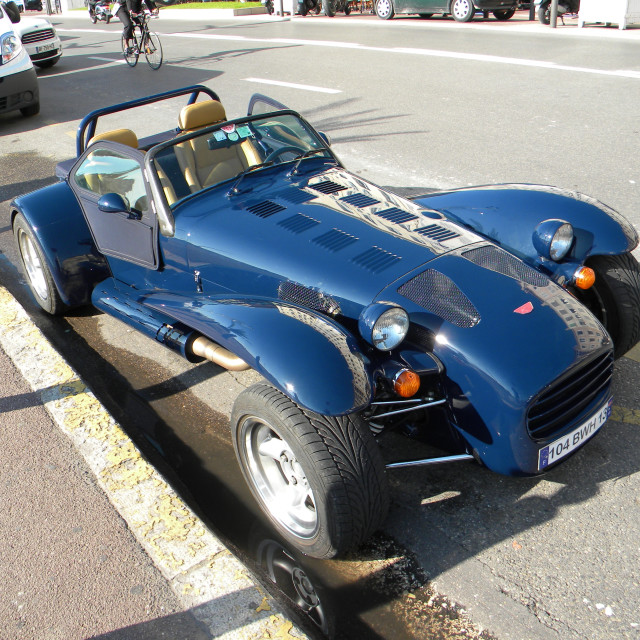 "Lotus 7" by Amit Mendelsohn - £50.00 "Lotus 7" stock image