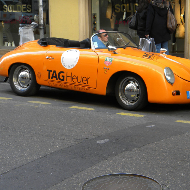 "Porche 356" by Amit Mendelsohn - £50.00 "Porche 356" stock image