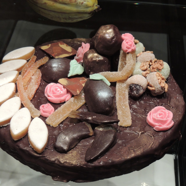 "Chocolate cake" by Amit Mendelsohn - £50.00 "Chocolate cake" stock image