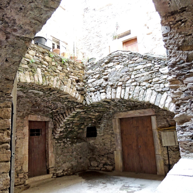 "Olaregues, Herault" stock image