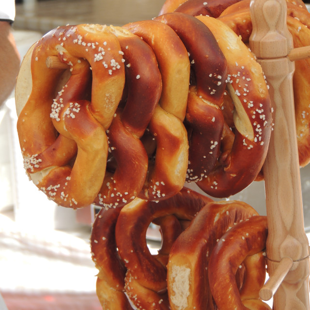 "Pretzel" by Amit Mendelsohn - £50.00 "Pretzel" stock image