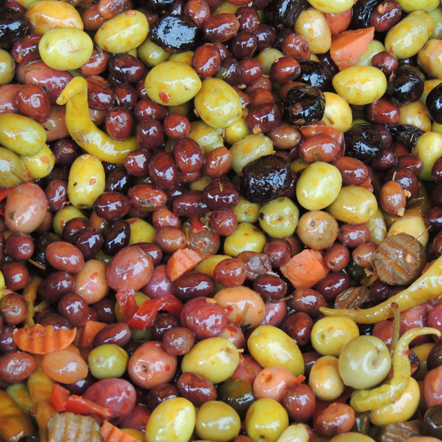 "Olive mix" by Amit Mendelsohn - £50.00 "Olive mix" stock image