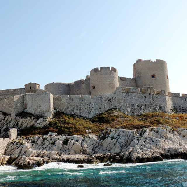 "Chateau D'if" by Amit Mendelsohn - £50.00 "Chateau D'if" stock image