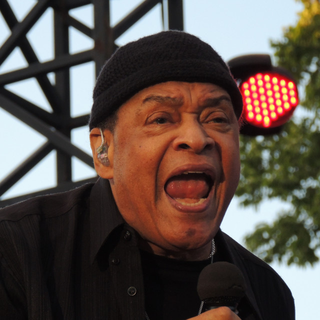 "Al Jarreau" by Amit Mendelsohn - £50.00 "Al Jarreau" stock image