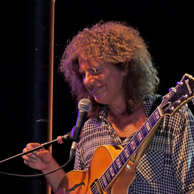 "Pat Metheny - guitar" by Amit Mendelsohn - £50.00 "Pat Metheny - guitar" stock image