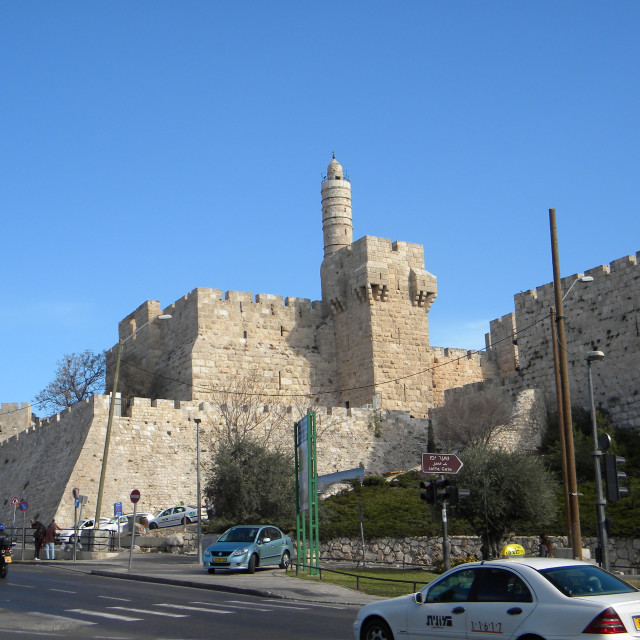 "Jerusalem - the tower of david" stock image