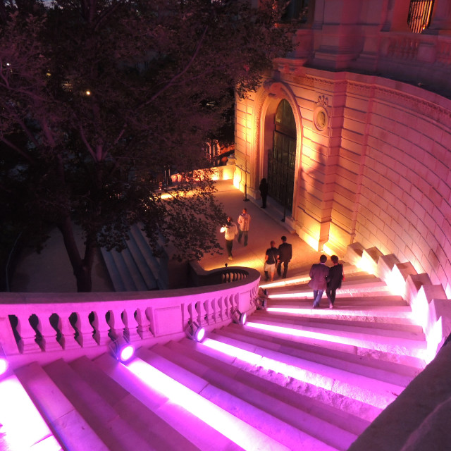 "Longchamp palace in a special light" by Amit Mendelsohn - £50.00 "Longchamp palace in a special light" stock image