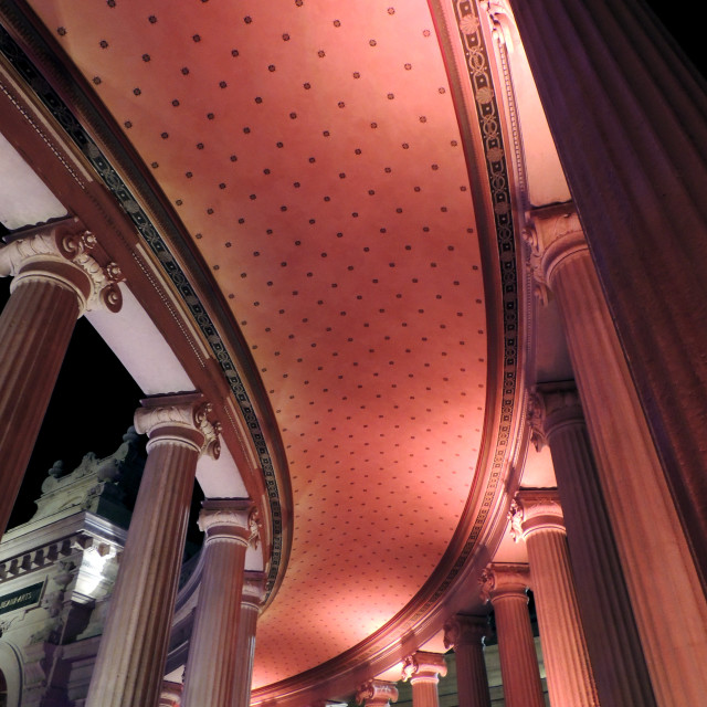 "Longchamp palace in a special light" by Amit Mendelsohn - £50.00 "Longchamp palace in a special light" stock image